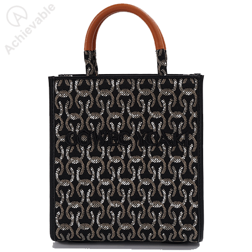 High quality print fabric cross body bag