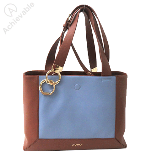 Double ＆ multi-surface metal Tote bag Woman 