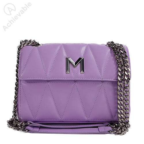 Fashionable Quilted Pu Bag With Elegant Design