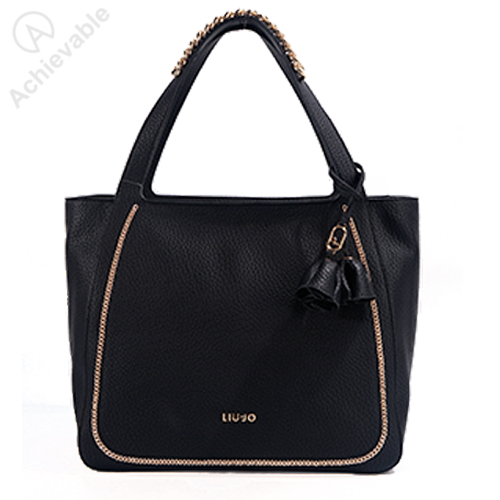 Stylish Metal Chain Tote Bag for Fashionable Women